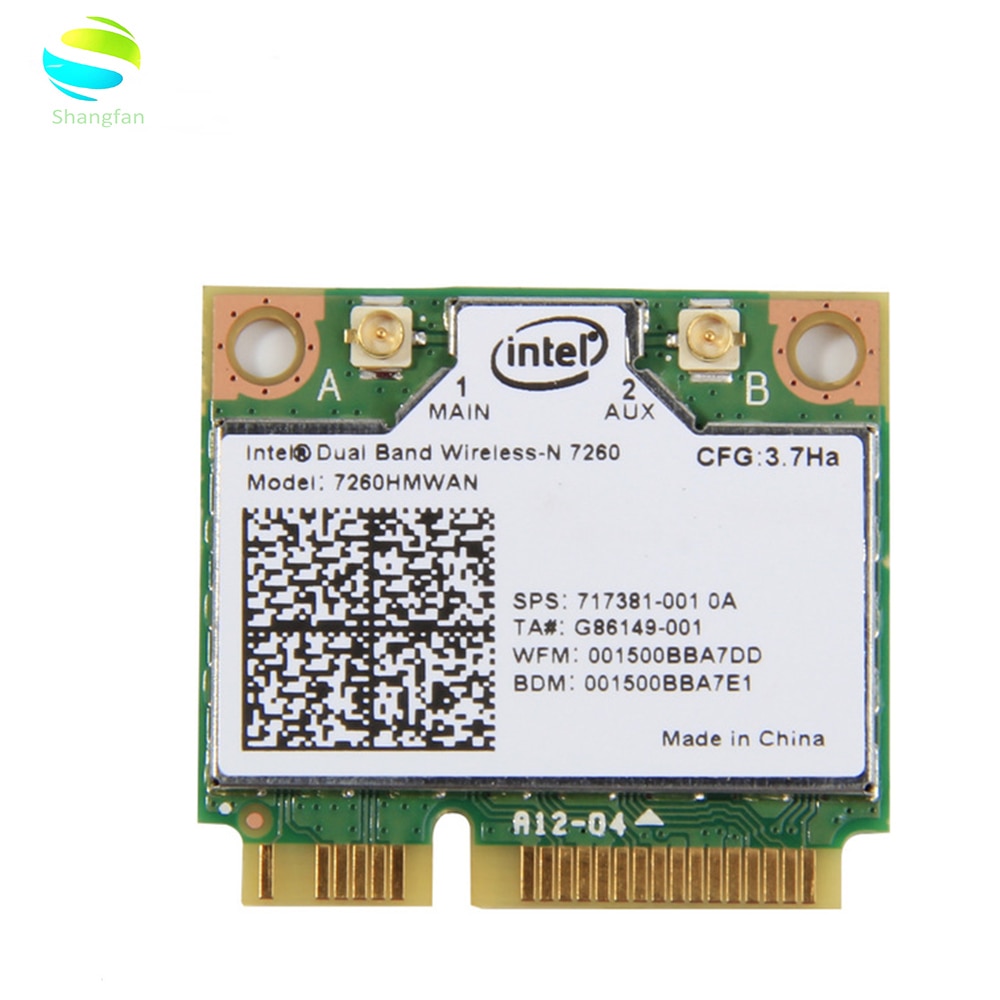    -N 7260 7260HMW 7260AN 300Mbps + Bluetooth4.0  ̴ PCI-e  WIFI ī  wifi ī